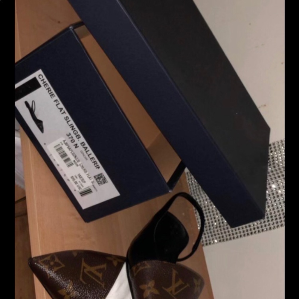 Louis Vuitton flat. Size 37 euro size. Never worn